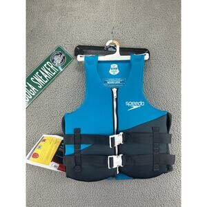 Lot of 3 x Speedo Aquaprene Life Vest Jacket Adult M | L US Coast Guard Approved